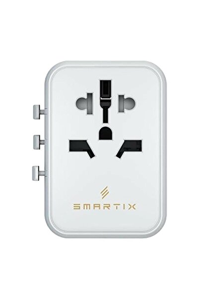 SMARTIX Premium International Travel Adapter 20W White