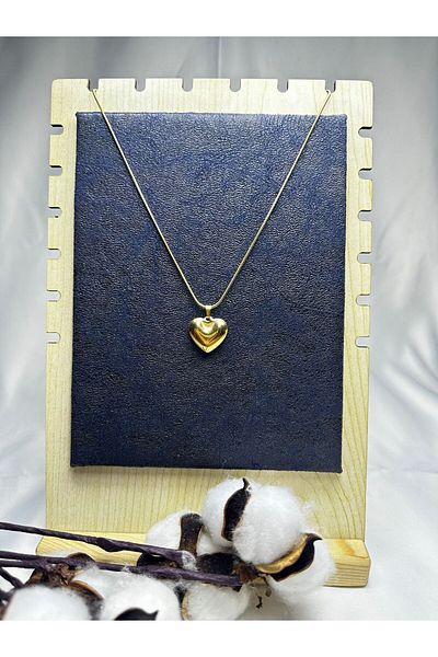 Mutenaura Stainless Steel Heart Necklace