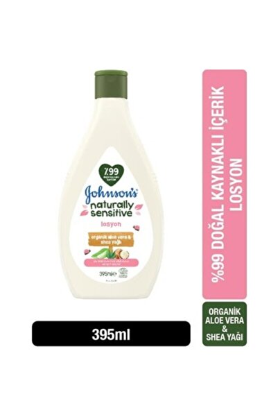 Johnson Johnsons Baby Naturally Sensitive Vücut Losyonu 395 ml