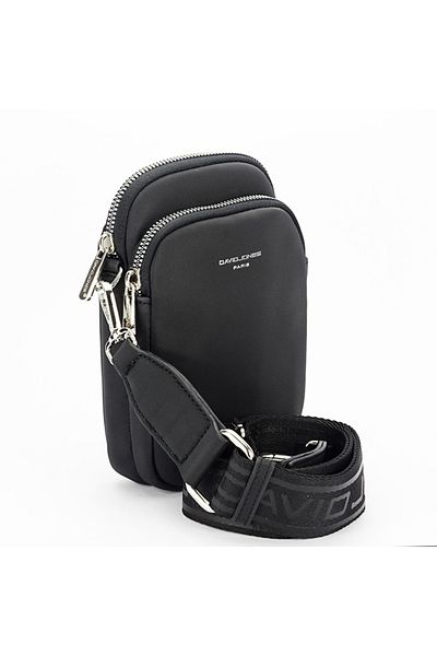 David Jones Paris Black Crossbody Bag Cm6906 M0