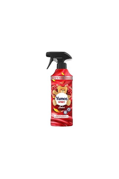 Yumoş Spray pentru incaperi, haine, mobilier si tapiterie parfum Amber Yumos 450ml