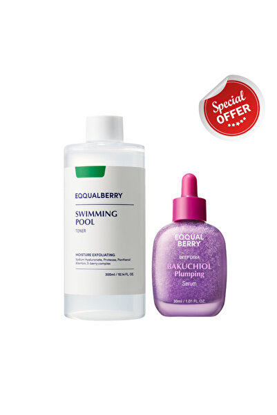 EQQUALBERRY تونر حمام السباحة + سيروم باكوتشيول