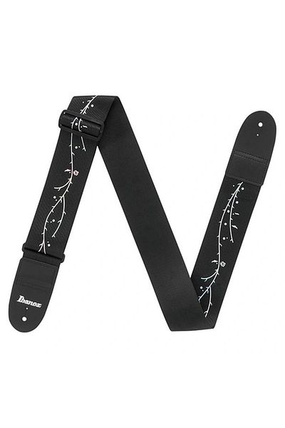 IBANEZ Gs100Tod Black Guitar Strap Tim Henson Signature