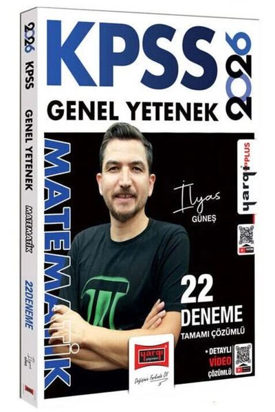 Yargı Yayınları Yargı 2026 KPSS Matematik 22 Deneme Çözümlü - İlyas Güneş Yar...