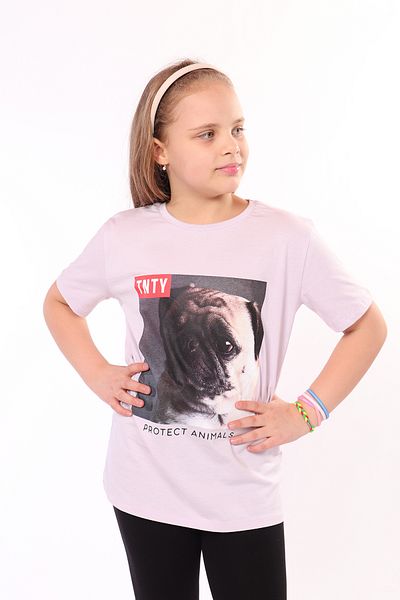 Toontoy Unisex Kids Front Printed T-Shirt