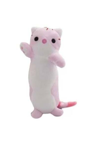 OEM Breloc mini figurină pisoi, 20 cm, roz