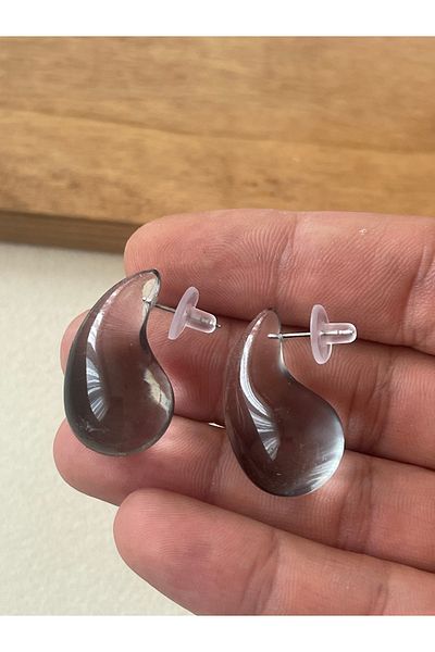 Rupen Kraft Moire Stylish Design Earrings