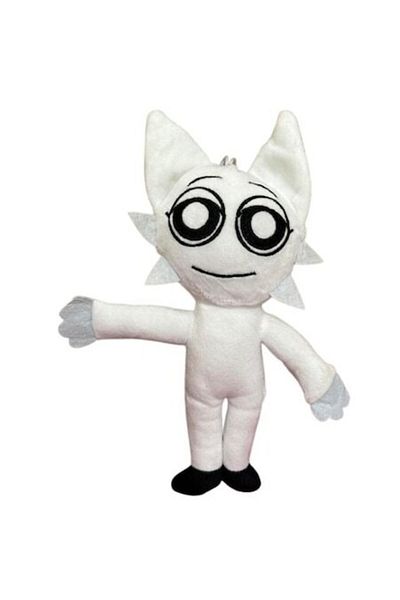 OEM Plush Toy Sprunki Wanda, with legs, white, 25cm