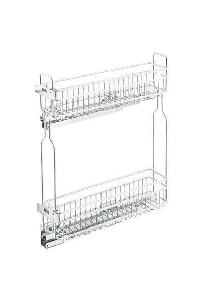 Adsinio Joly basket, Adsinio, for 200 mm cabinet, right slide, silver