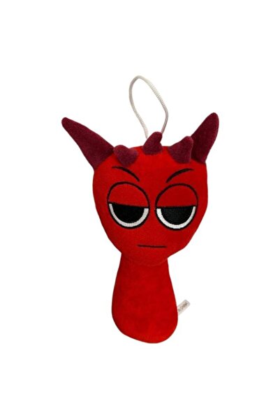 OEM Plush Toy Sprunki Raddy, red, 23cm