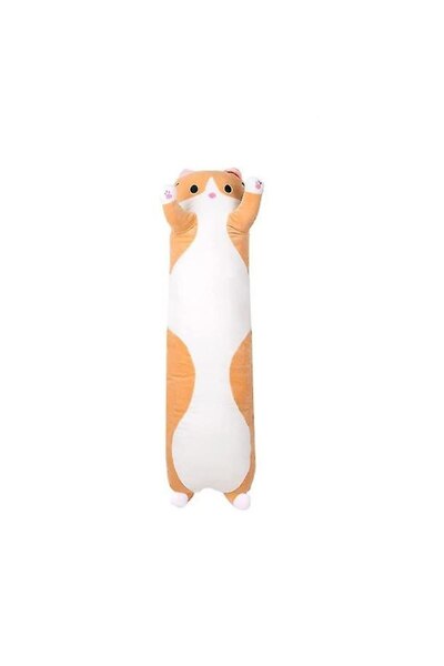 OEM Plush toy, Giant Cat, Beige, 75cm