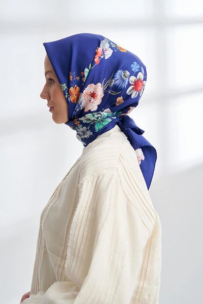 ARMANDA PREMIUM COLLECTION ΜΑΝΤΙΛΙ ΡΟΖΑΜΠΕΡΙ ΣΧΕΔΙΟ TWILL ΜΕΤΑΞΩΤΟ - 4319-159