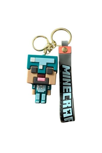MINECRAFT Figurină Minecraft, breloc, 6cm, multicolor