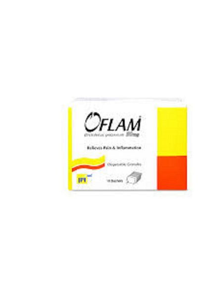 JAZEERA PHARMACEUTICAL OFLAM 50MG 10 SACHETS