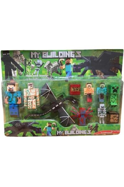 OEM Set Mybuildings, 10 Figurine, Multicolor, 5-10cm