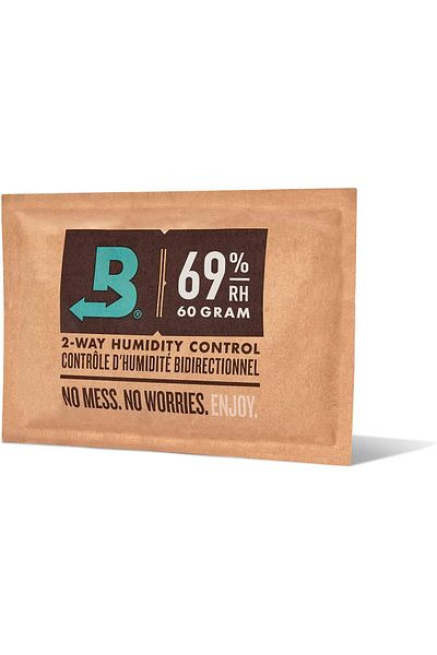 Boveda for Cigars/Tobacco | Humidity Control Packs at 69% Relative Humidity | Size L for 25-100 Ciga