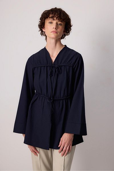 Touché Privé KIMONO POPLIN CU MĂRĂ FĂRĂ FAȚĂ
