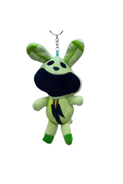 OEM Figurină breloc Smiling Critters, Hoppy Hopscotch, verde, 20cm