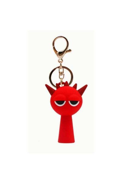 Sprunki Keychain figurine Sprunki, red, 6cm