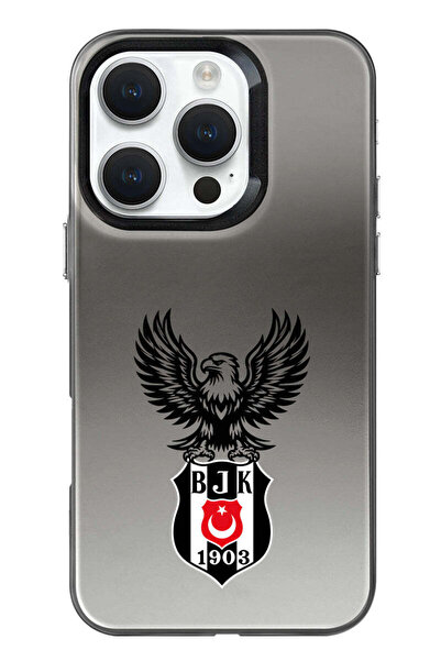 Beşiktaş iPhone 16 Pro Uyumlu Kartal Arma Premium Lisanslı Telefon Kılıfı