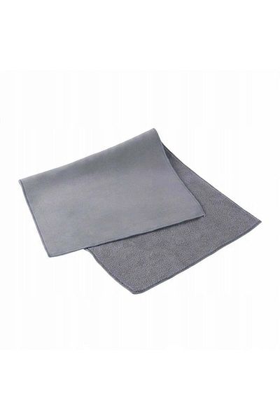 OEM Laveta microfibra reutilizabila, curatare auto si casa, fara zgarieturi, 30x30 cm, gri