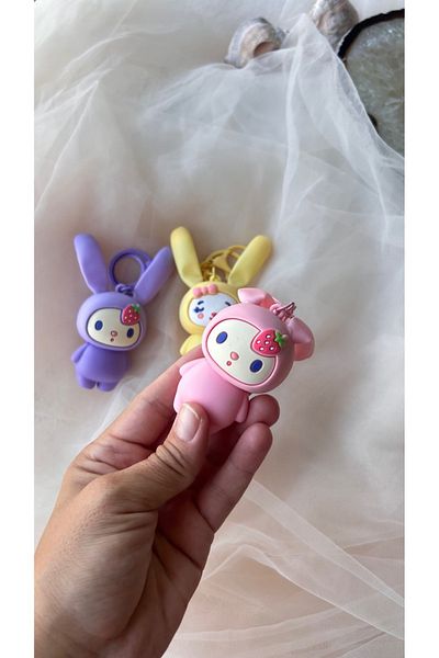 Doğaltaş Masalları My Melody Keychain Pink
