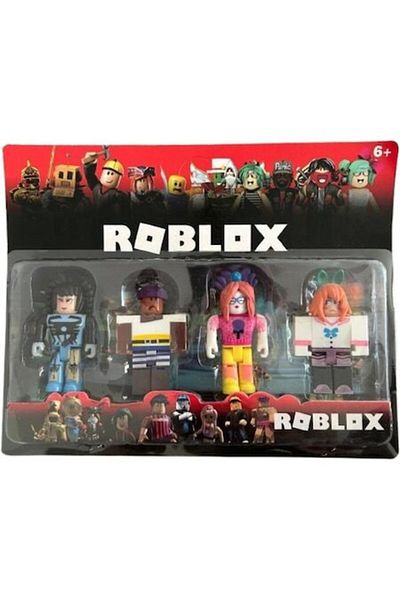 Roblox Set 4 Figurine , Multicolor, 10cm