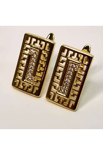 My Bijoux Gold Plated Earrings Alessia