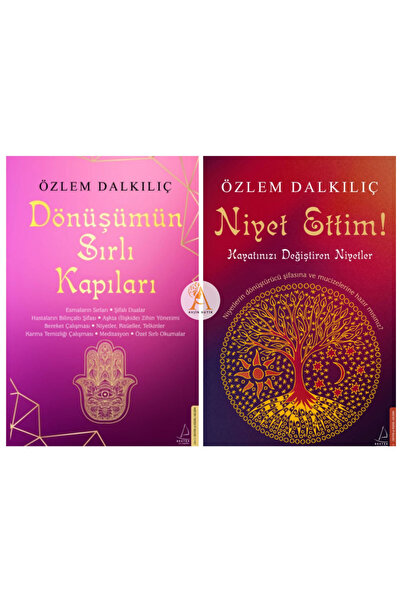 Destek Yayınları Niyet Ettim/Dönüşümün Sırlı Kapıları/Özlem Dalkılıç/2 Kitap Set