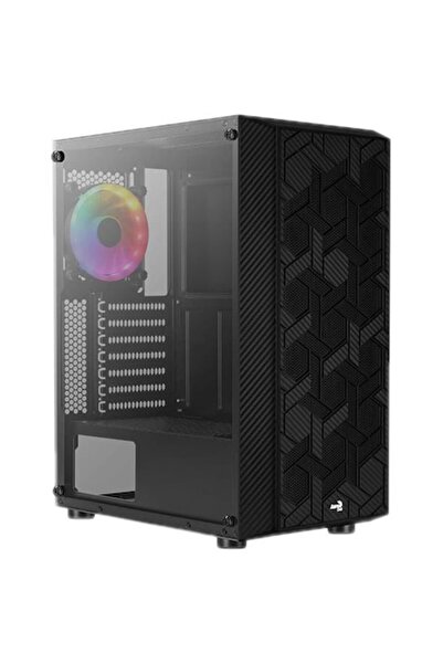 AEROCOOL Hive FRGB Mid-Tower Case, Black