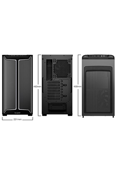 Be Quiet! Carcasa Be quiet! Pure Base 501 DX, sticla securizata, RGB, neagra