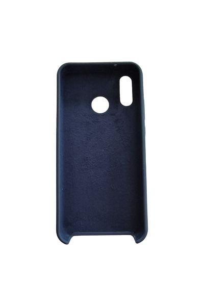 OEM Carcasă compatibilă cu Huawei P20 Lite, silicon lichid cu interior de catifea, albastru închis