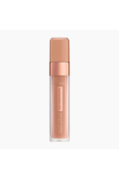 L'Oreal Paris أحمر شفاه سائل مطفي للغاية من ليه تشوكولا