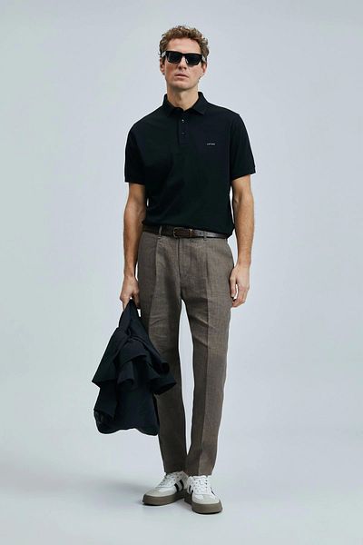 Lufian Luna Smart Polo Neck T-Shirt 111040228