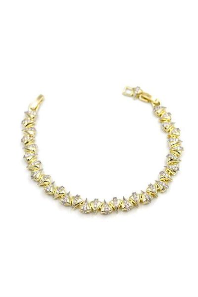 MBB ETİCARET Stone Bracelet - Gold