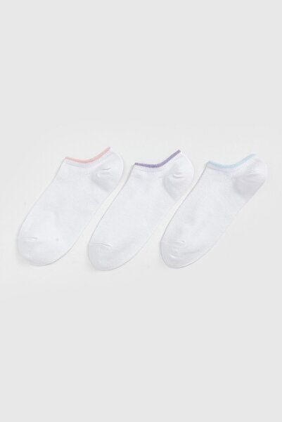 LC Waikiki - Set of ankle socks - 3 pairs, White, EU size 39-40