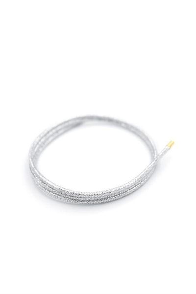 MBB ETİCARET Magnetic Rope Bracelet - Silver