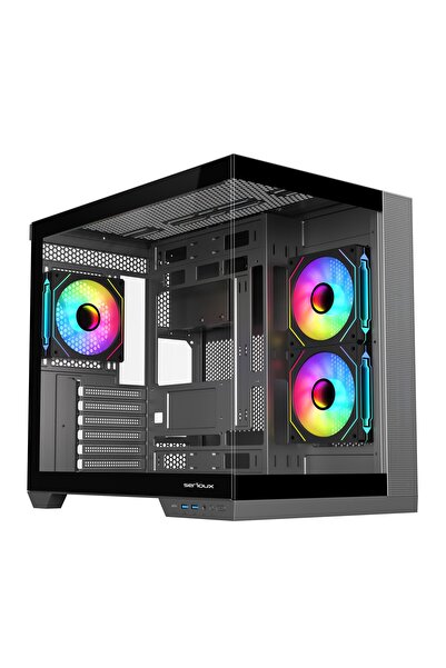 SERIOUX Carcasa PC SHADOW, fara sursa, Middle Tower, ATX