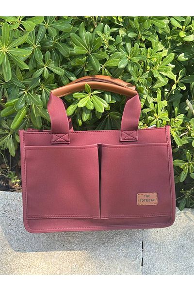 SHIKIRTI Double Pocket Tote Model Women's Shoulder Bag