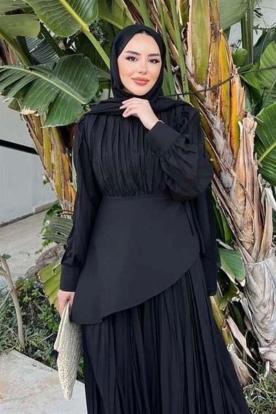 nedo7 Layere Dress Black