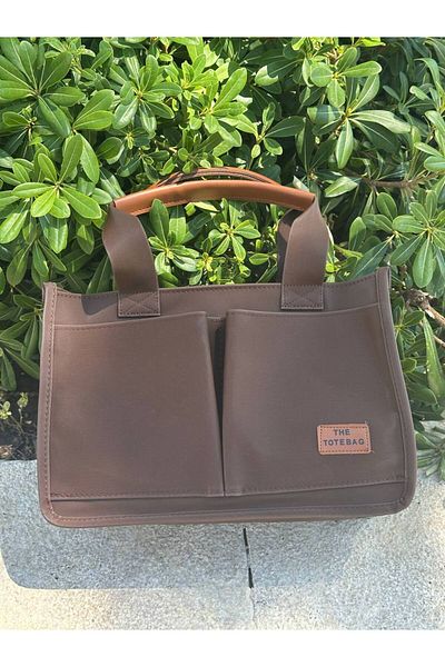 SHIKIRTI Double Pocket Tote Model Women's Shoulder Bag
