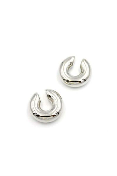 MBB ETİCARET Hoop Cartilage Earrings - Silver