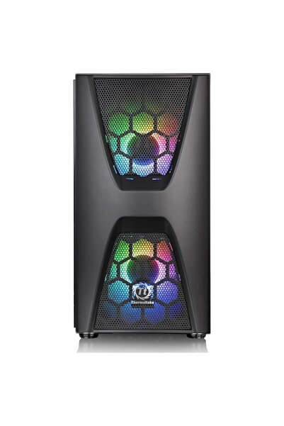 THERMALTAKE Carcasa Commander C34 Tempered Glass ARGB, Middle Tower, fara sursa, ATX
