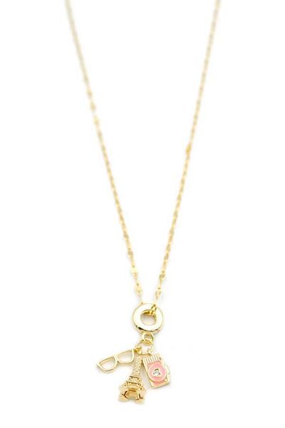 MBB ETİCARET Manifest necklace - gold