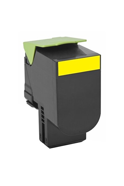 Lexmark 80C2HYE Жълт тонер