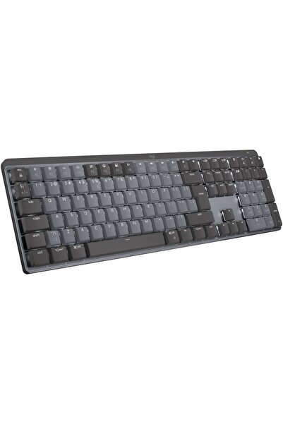 logitech Wireless MX Mechanical Performance Keyboard, Illuminated, Silent, USB, BT, US INT, Black