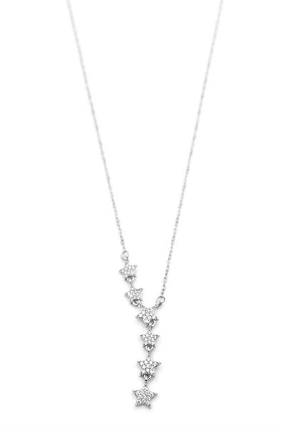 MBB ETİCARET Star Y Necklace - Silver