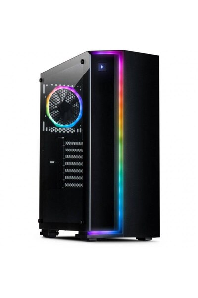 Inter-Tech S-3906 Renegade Case W/O PSU, SPCC Steel ATX Mid Tower