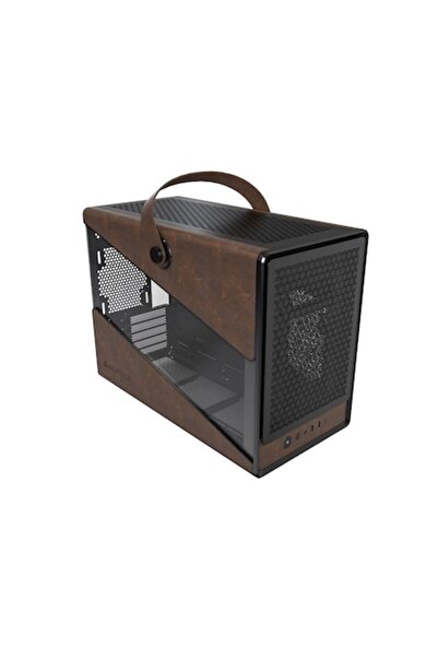 MONTECH Carcasa Heritage, Mini-Tower, fara sursa Negru/Maro
