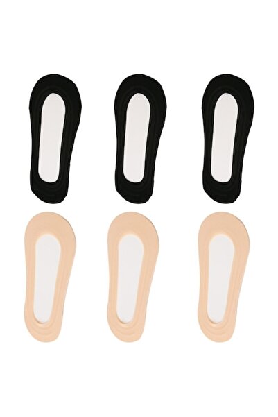 SINBINTA Women's Socks SINBINTA, 6 Pairs, Invisible Short, Anti-Slip, Breathable, Sweat Absorbent, High Elast